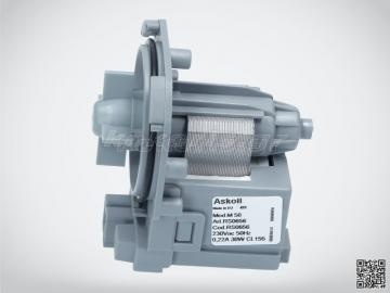 Μοτέρ Αντλίας 30Watt 3 Κουμπώματα Φίσα Εμπρός για Πλυντήριο Bosch WFL1660II/02 Bosch