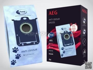 Γνήσια Σακούλα S-Bag Pet Κατά των Οσμών για Σκούπες Aeg - Electrolux - Philips